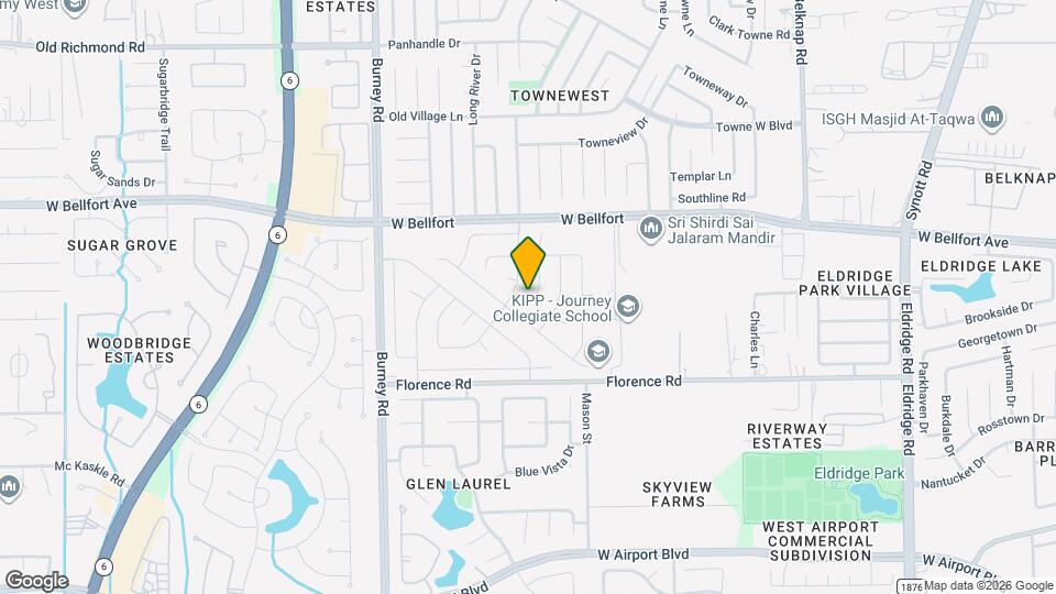 10738 Highland Woods Dr Map and Location Details