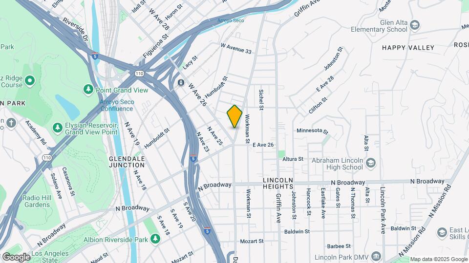 2621 Pasadena Ave-Unit -5 Map and Location Details
