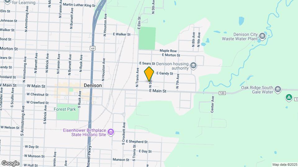 430 E Woodard St Map and Location Details