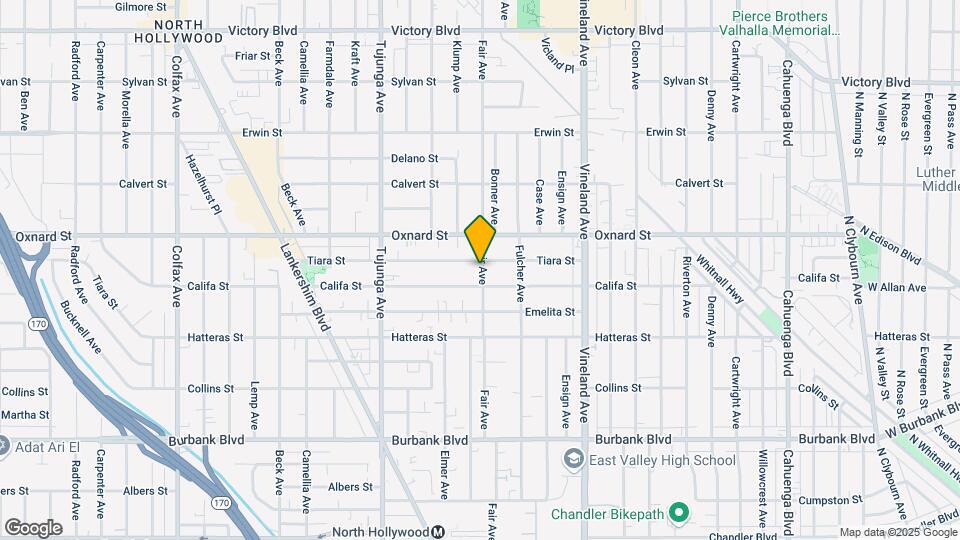 5915 Fair Ave Map and Location Details