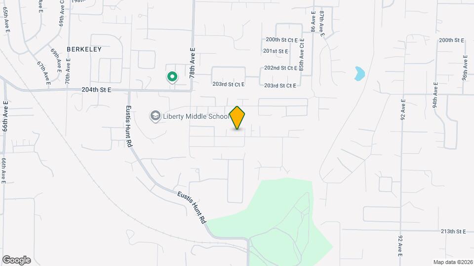 8109 207th St E Map and Location Details