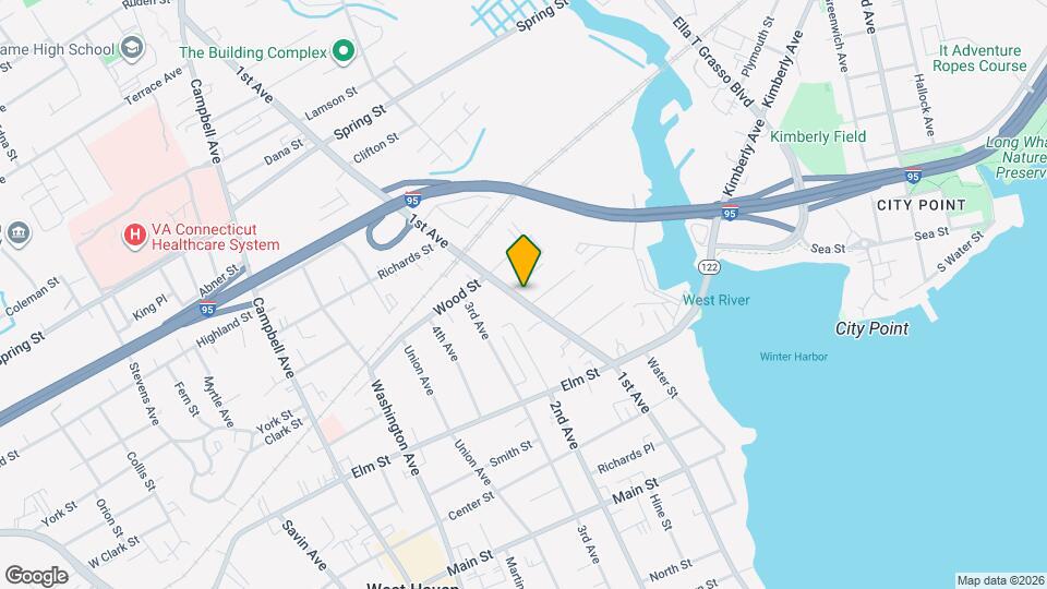 553 1st Ave Map and Location Details