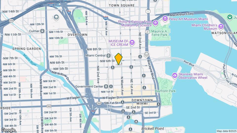 41 NW 5th St Map and Location Details