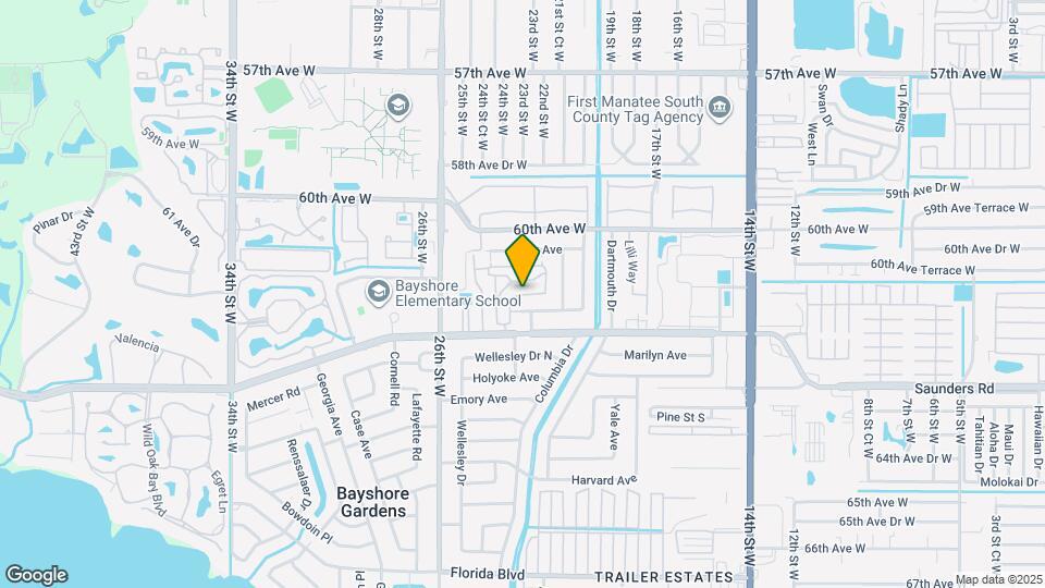 6100 Coral Way Map and Location Details