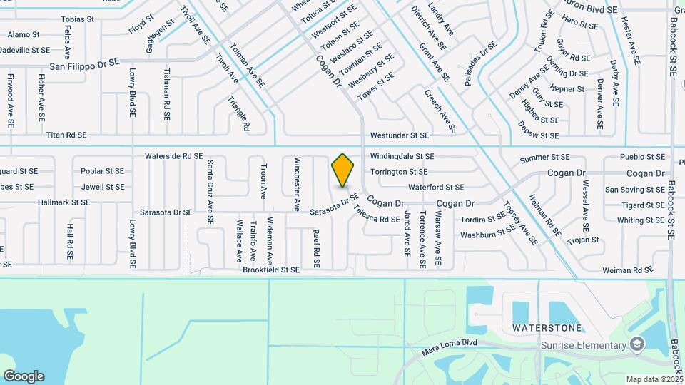 3182 Telesca Rd SE Map and Location Details