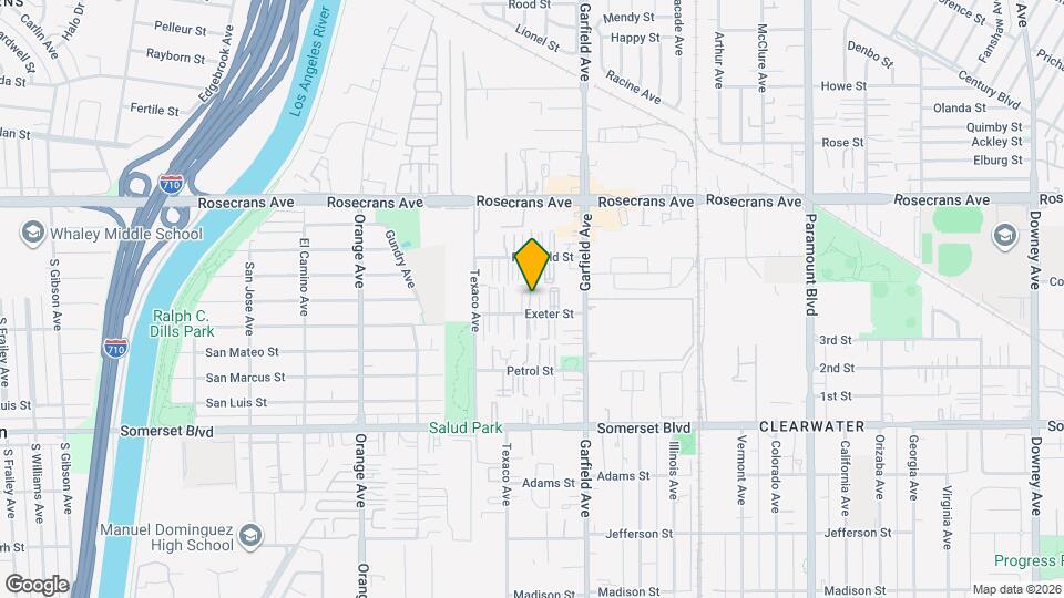 7303 Exeter St, Unit 212 Map and Location Details