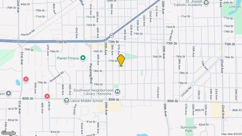 7733 37th Ave Mapa y Detalles de la Ubicación