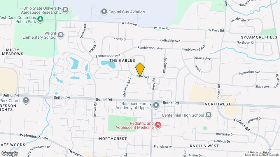 1871 Drew Ave Map and Location Details