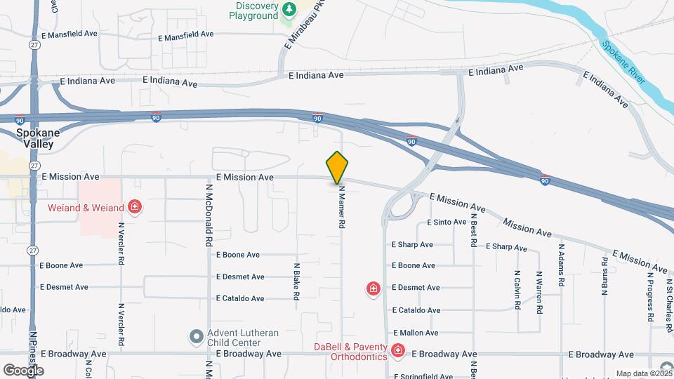 1519 N Mamer Rd Map and Location Details