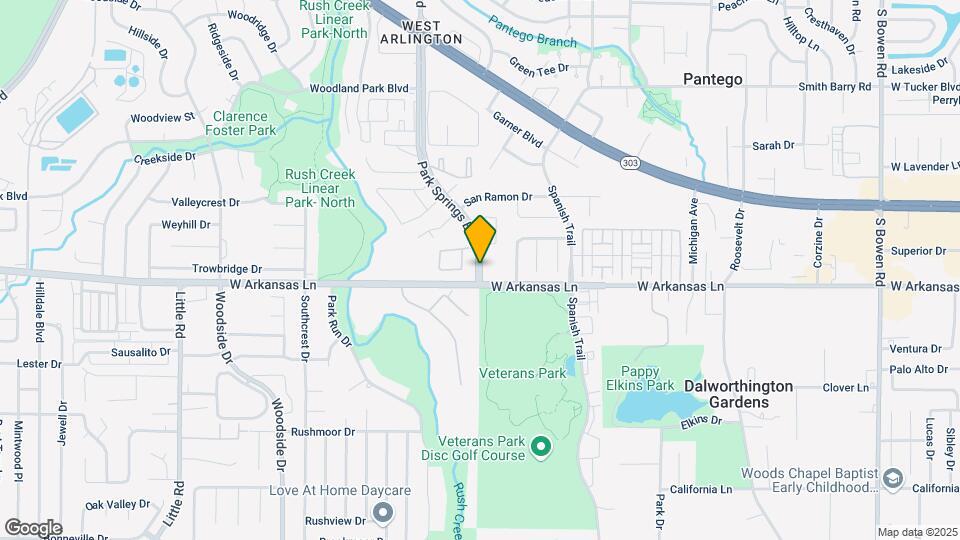 2355 Park Springs Blvd Map and Location Details