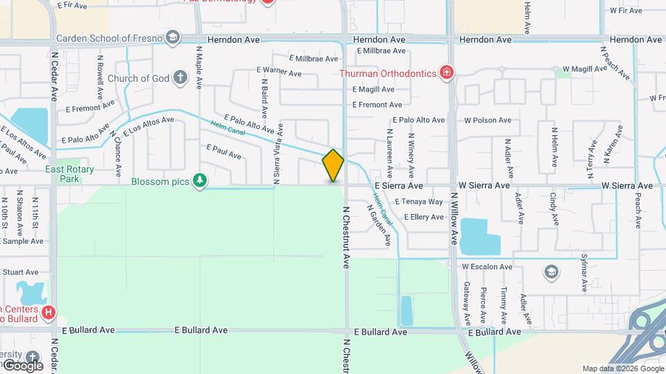 2891 E Tierra Dr Map and Location Details