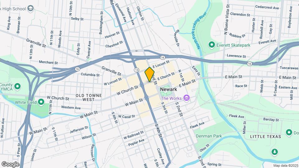 19 W Church St, Unit 17-B Map and Location Details