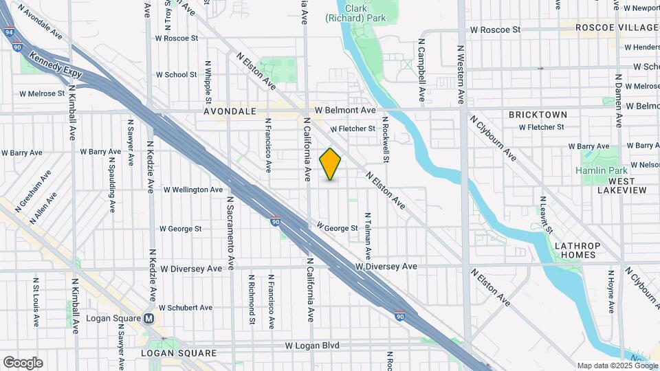 2726 W Wellington Ave, Unit B Mapa y Detalles de la Ubicación