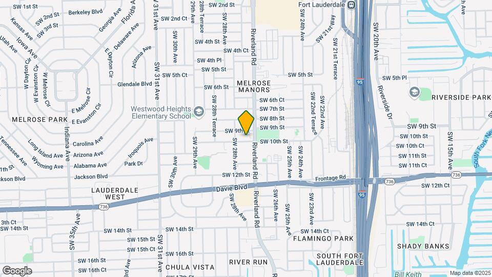 2725 SW 10th St Mapa y Detalles de la Ubicación