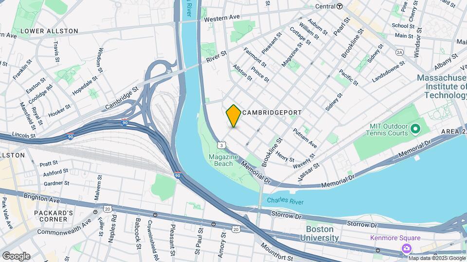 182 Magazine St, Unit 1 Map and Location Details