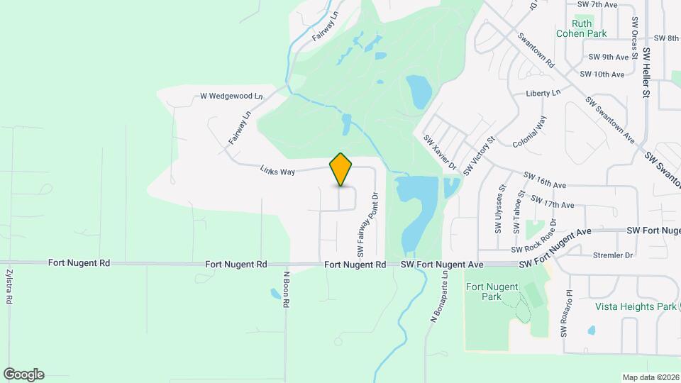 1610 SW Carnegie St Map and Location Details