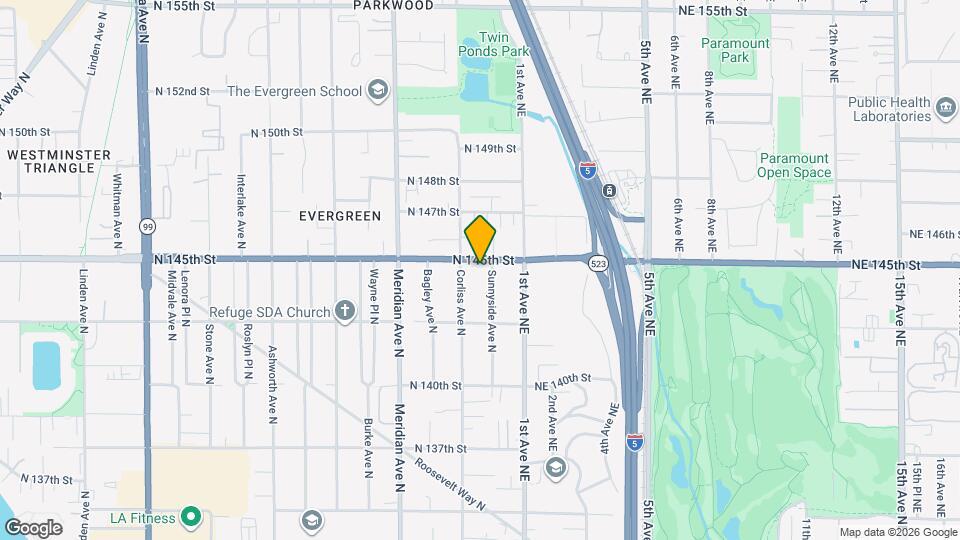 2319 N 145th St Map and Location Details