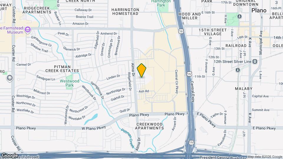 813 Meadowcrest Dr Map and Location Details