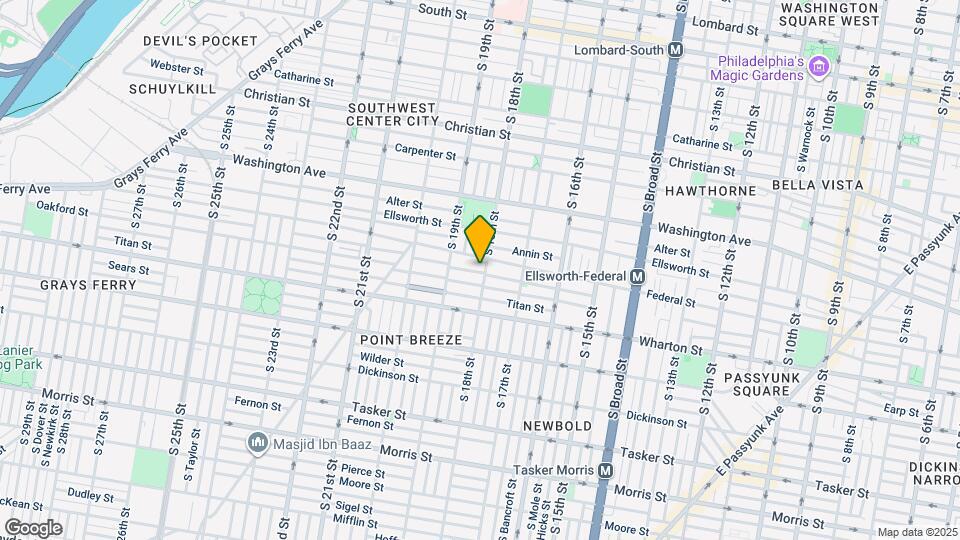 1805 Manton St Map and Location Details