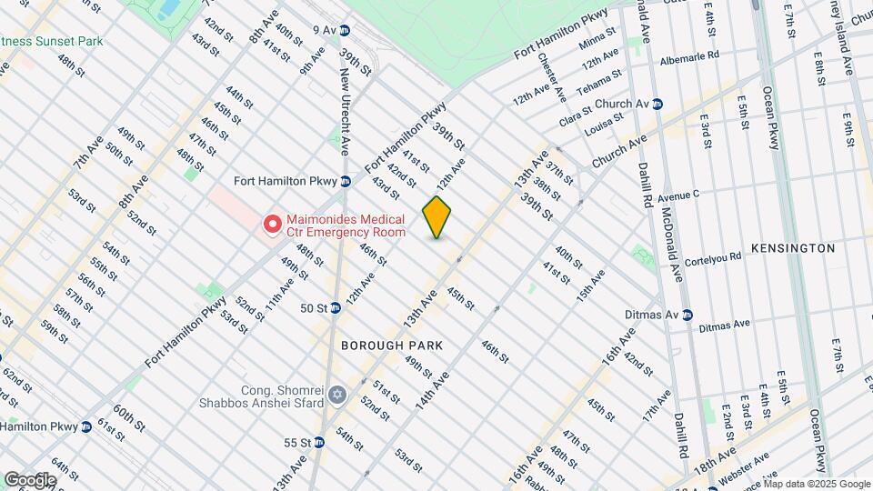 1247 44th St Map and Location Details
