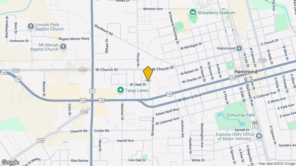 205 N Ruland St Map and Location Details