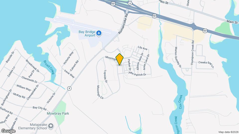 906 Moorings Cir Map and Location Details