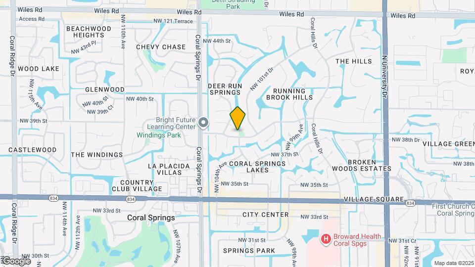 10251 NW 39th Ct Map and Location Details