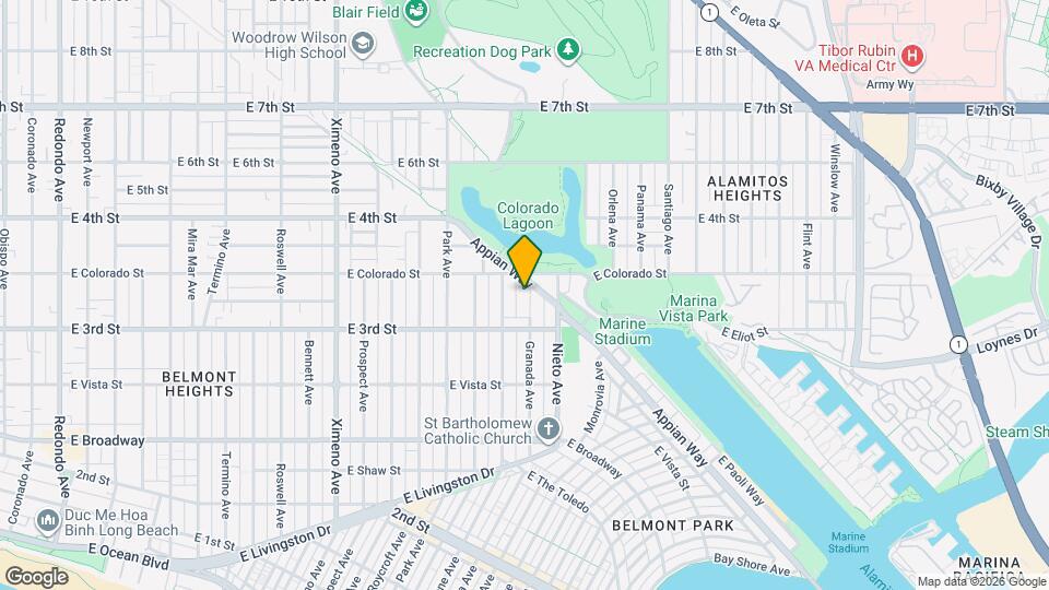 329 Granada Ave Map and Location Details