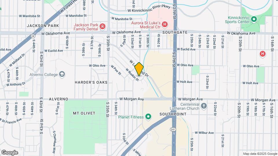 3108 W Ruskin St Map and Location Details