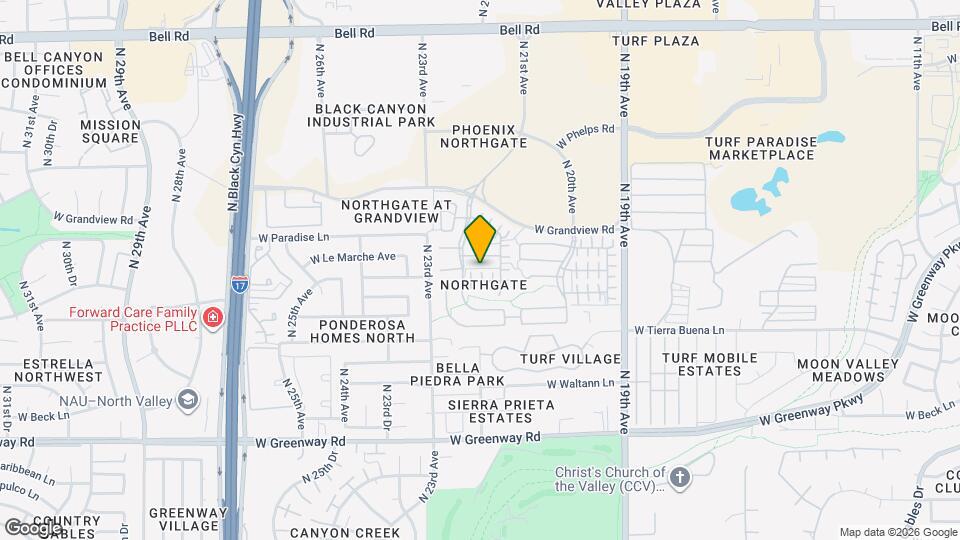 2152 W Monte Cristo Ave Mapa y Detalles de la Ubicación