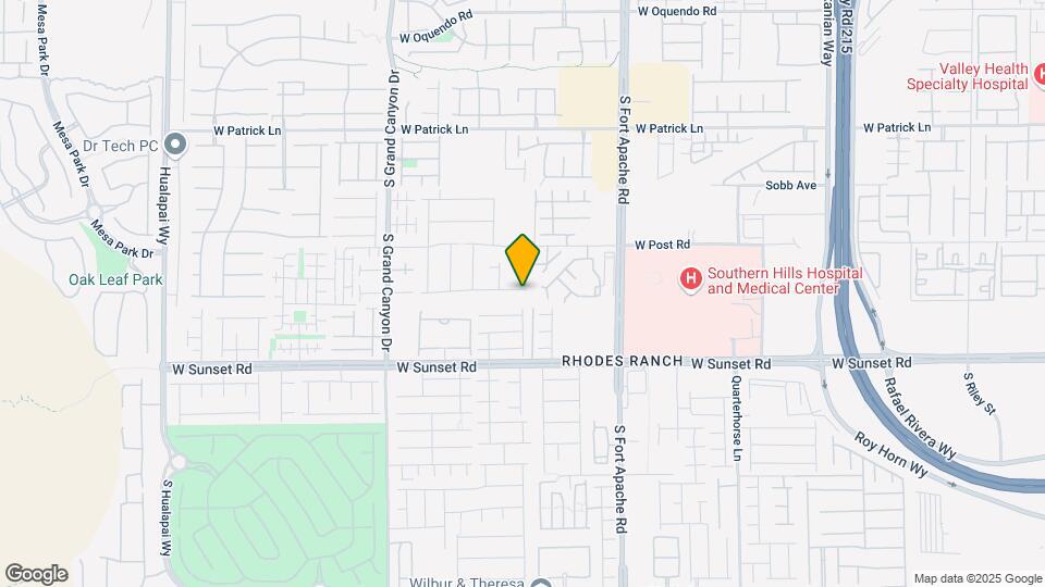 9561 Rolling Thunder Ave Map and Location Details