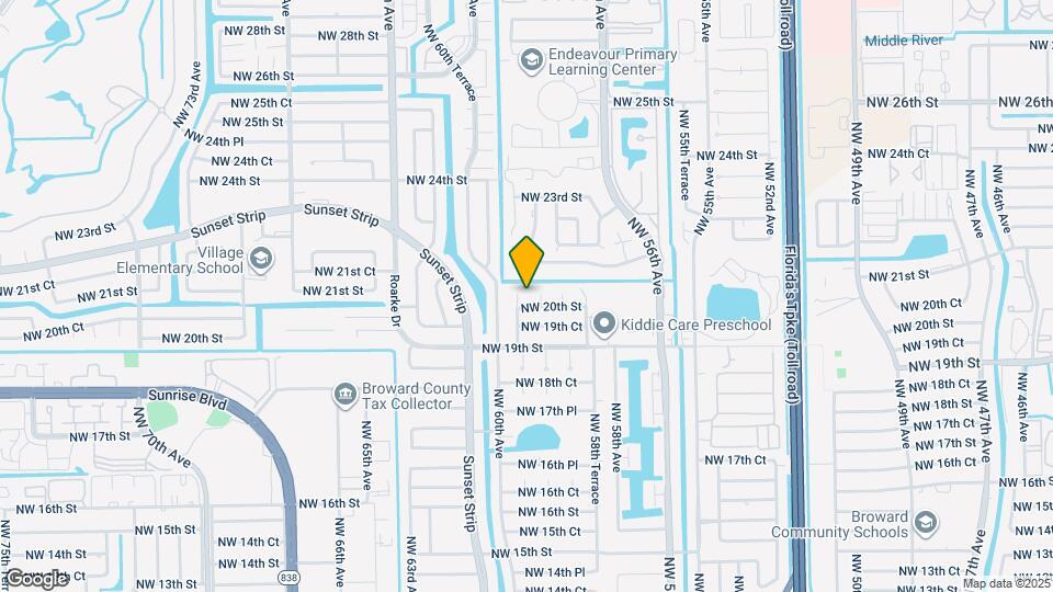 2010 NW 59th Wy Map and Location Details