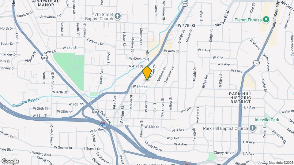 3812 Freeman Cir Map and Location Details