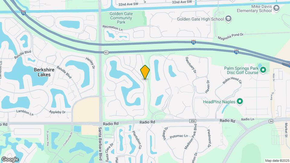 7550 Meadow Lakes Dr Map and Location Details