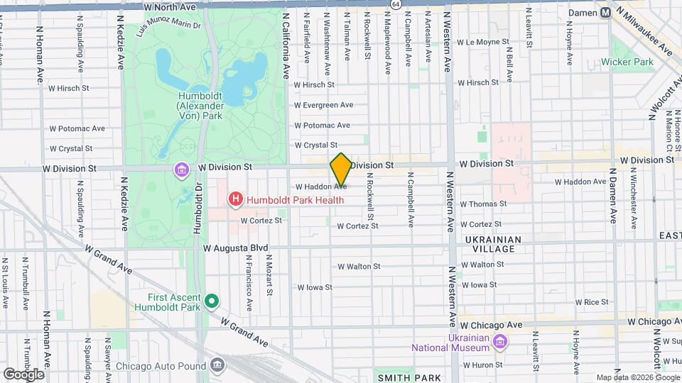 2645 W Haddon Ave Mapa y Detalles de la Ubicación