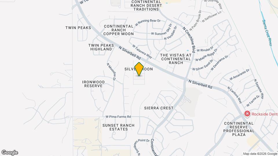 7744 W Rising Moon Way Map and Location Details