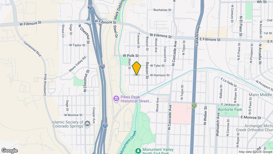 2528 Tremont St Map and Location Details