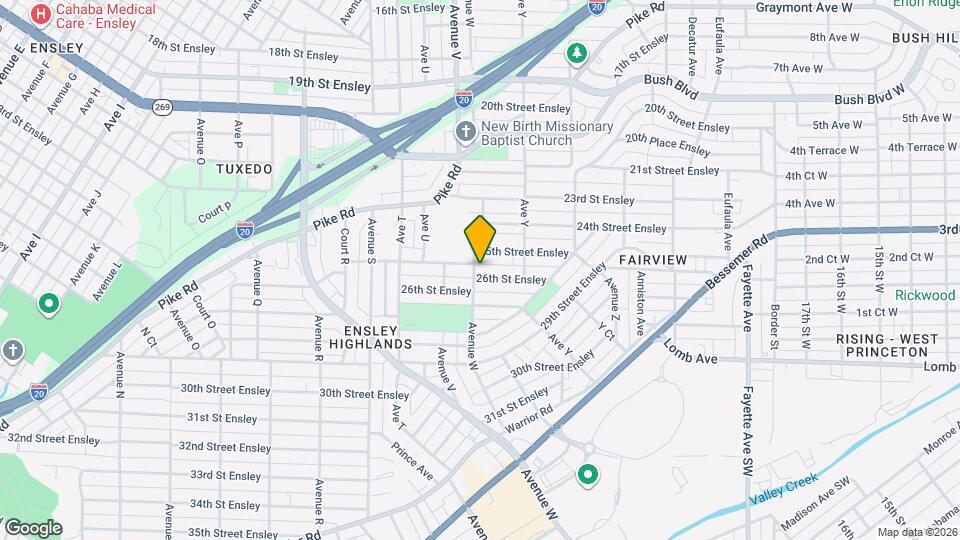 2517 Avenue W Map and Location Details