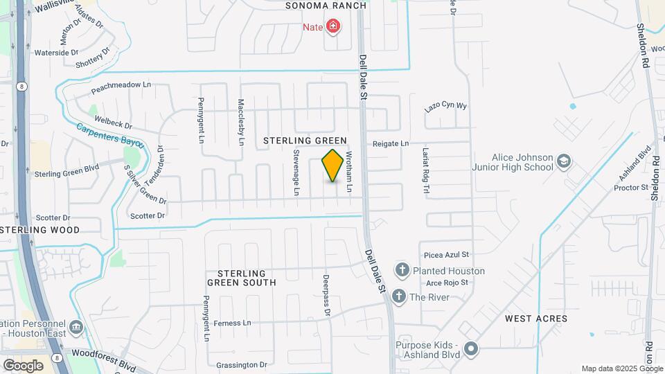 1331 Goswell Ln Mapa y Detalles de la Ubicación