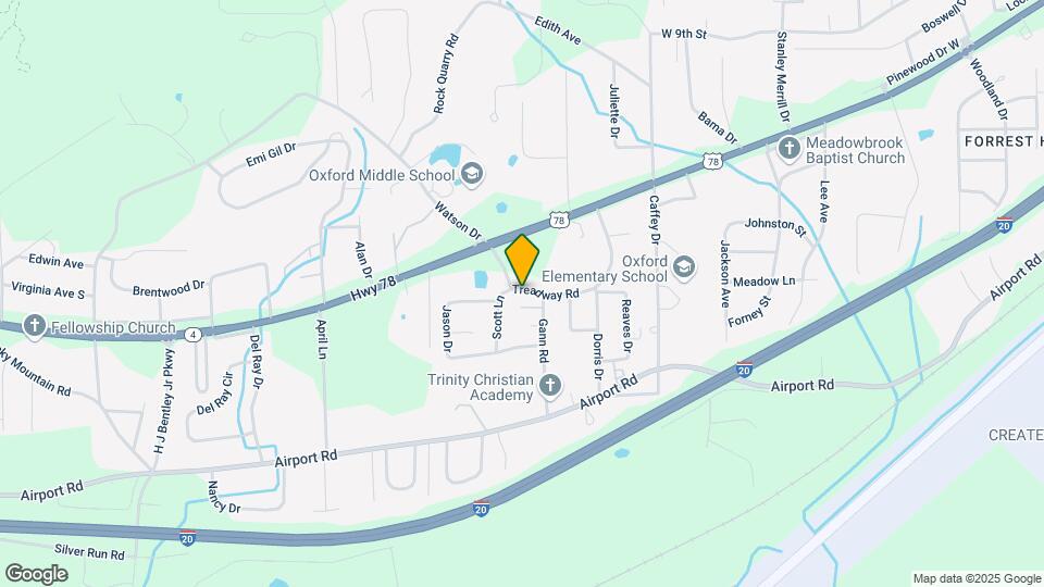 375 Treadway Rd Map and Location Details
