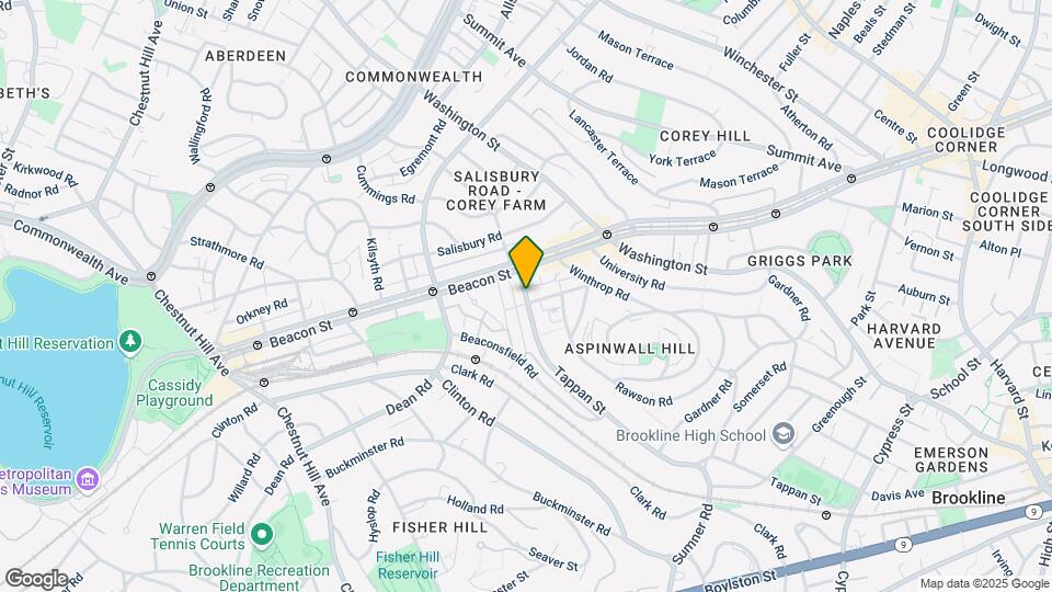 350 Tappan St, Unit 1 Map and Location Details