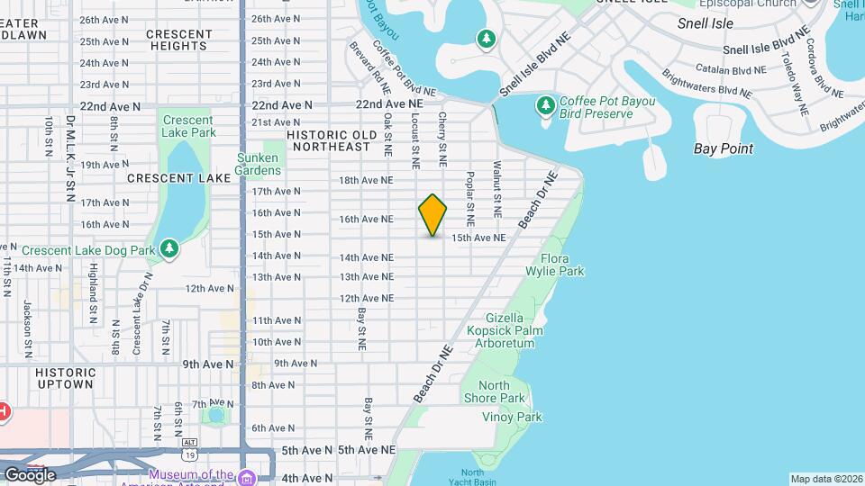 436 15th Ave NE, Unit 1 Map and Location Details