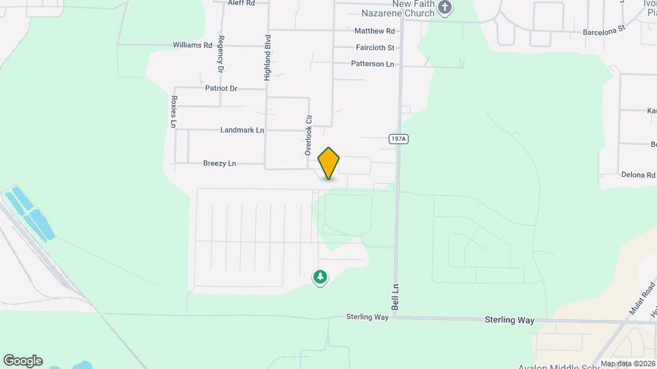 5137 Peach Dr Map and Location Details