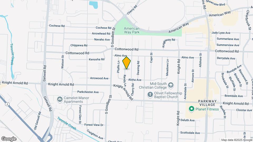 3012 Randy Ln Map and Location Details