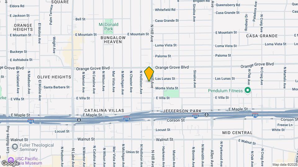 575-579 Hill Ave Map and Location Details