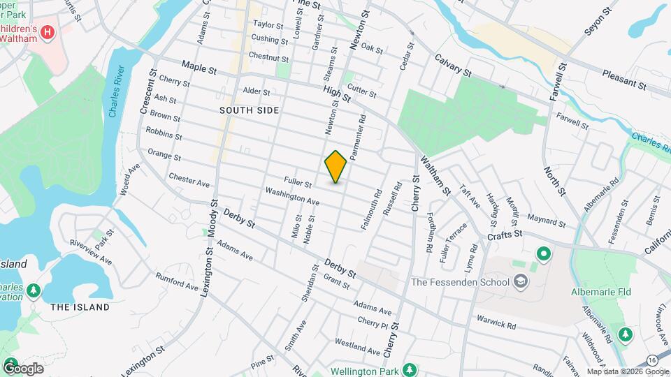90 Fuller St, Unit 1 Map and Location Details
