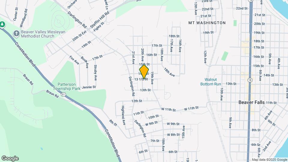 1320 20th Ave Map and Location Details