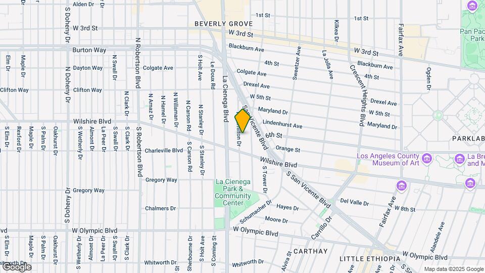 120 N Hamilton Dr Map and Location Details