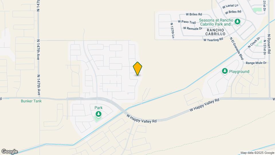 14038 W Desert Hollow Dr Map and Location Details