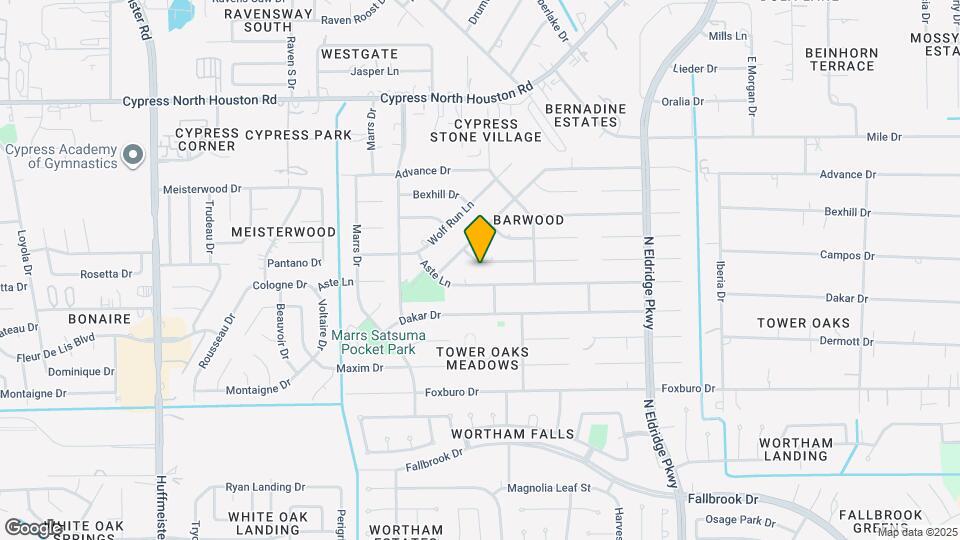 12835 Pantano Drive Map and Location Details